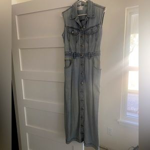 Vintage denim dress